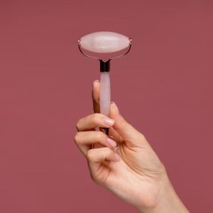 Rose Quartz Face Yoga Roller
